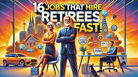 🔥 16 Jobs That Hire Retirees Fast – No Degree Needed! 💼