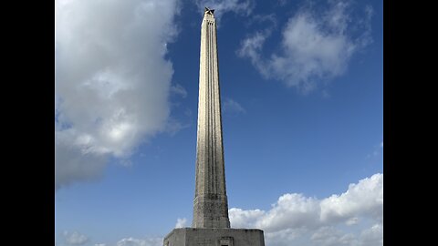 Close up of the San Jacinto Monument