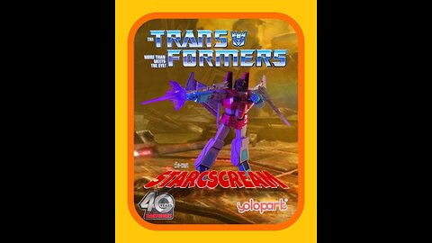 TRANSFORMERS AMK PRO SERIES STARSCREAM MODEL KIT
