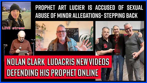 Prophet Art Lucier "steps back" Nolan Clark Ludacris new videos Defending his Prophet online