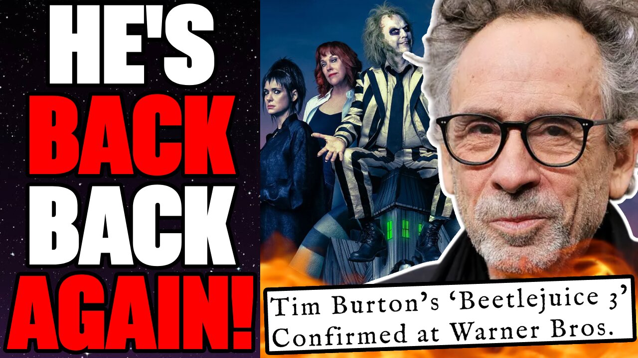 Beetlejuice 3 CONFIRMED To Be In Early Development! | Is Tim Burton Returning To Direct?
