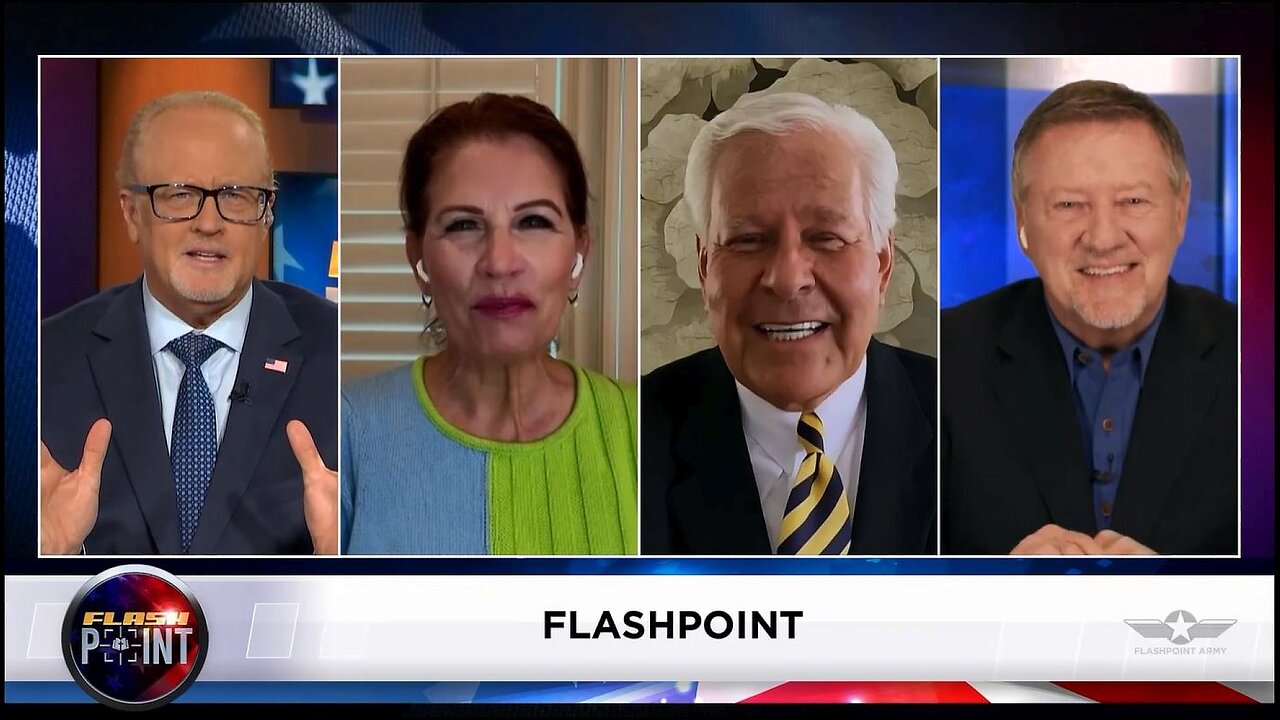 FLASHPOINT 4.24.2025 - Gene Bailey; Guests: Dutch Sheets, Mike Lindell, Michelle Bachman, Bob McEwen