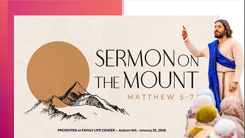 Sermon on The Mount- Lesson 17- Do Not Worry