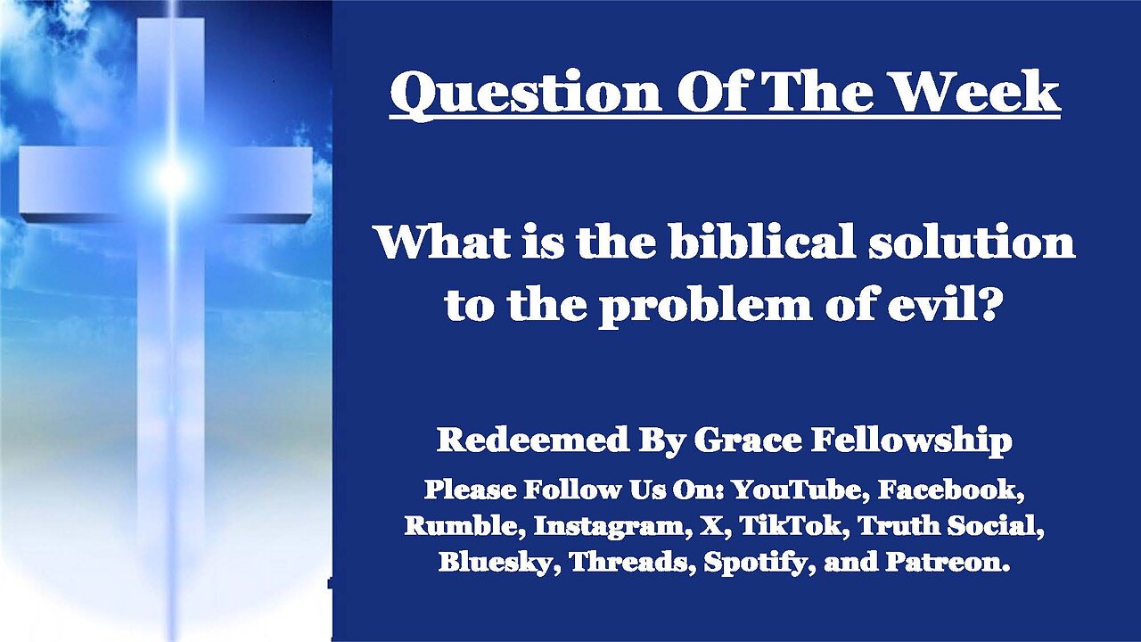 The RBGF LIVE "Question Of The Week"