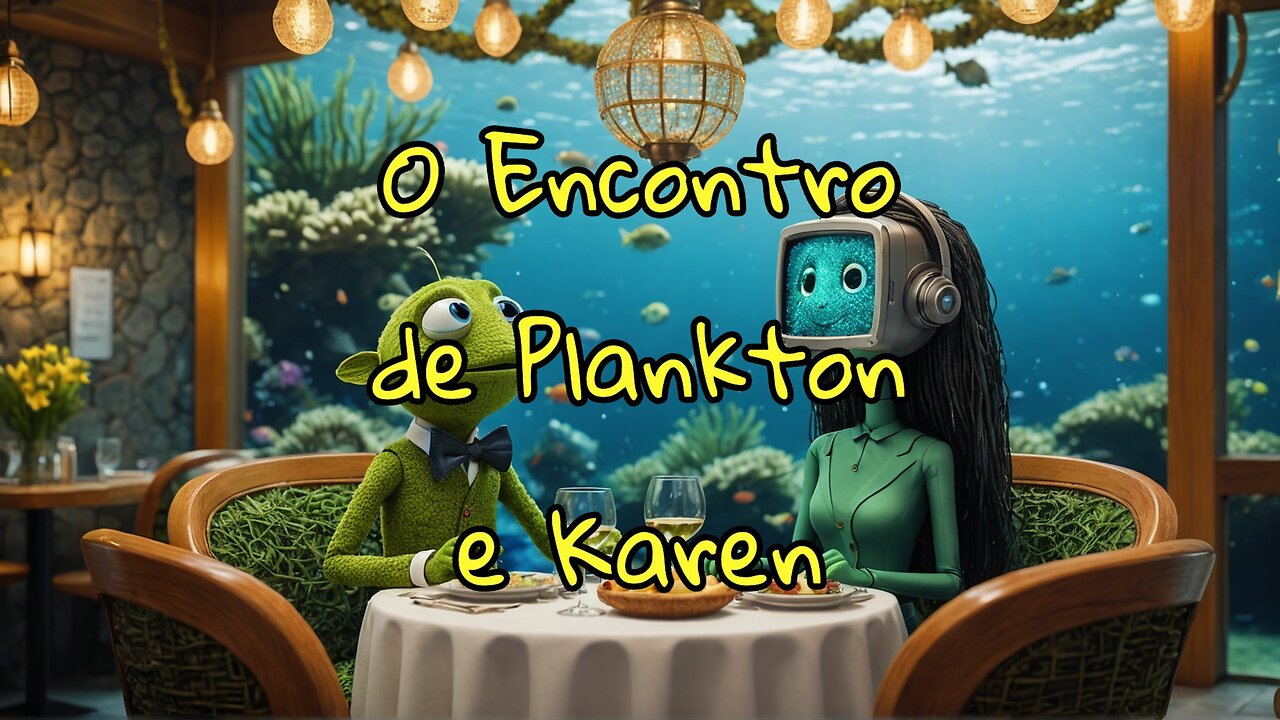 💞 Plankton & Karen: Amor Além das Falhas 🌼