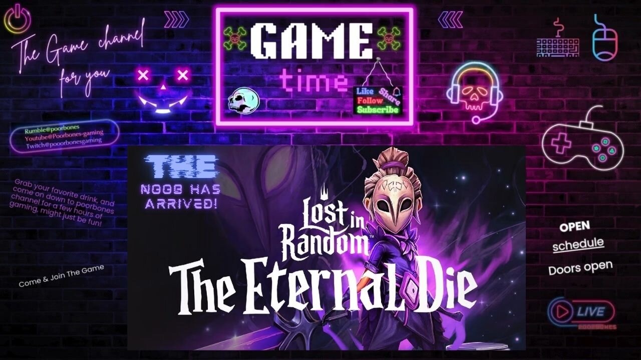 lost in Random, The Eternal Die, first play lets check it out