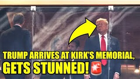 🚨Trump Just Got A BRUTAL SURPRISE At Charlie Kirk’s MEMORIAL