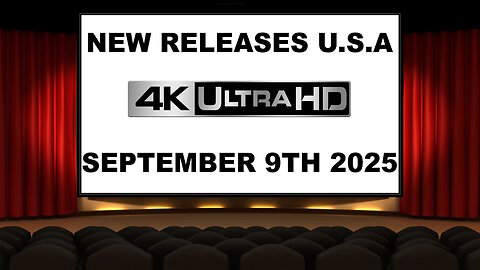 NEW 4K UHD Releases [SEPTEMBER 9TH 2025 | U.S.A]