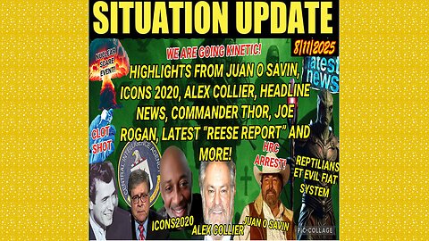SG Anon. Juan O Savin ~ Situation Update 8/11/25 ~ Restored Republic > Judy Byington- Q+ White Hats