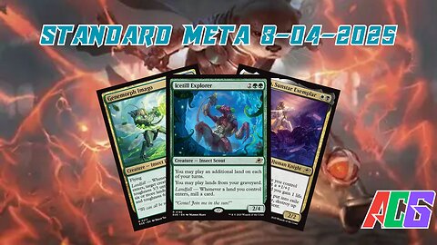 Watching The Standard Meta 07-29-25 to 08-04-25 | Magic the Gathering | MTG Metagame Analysis