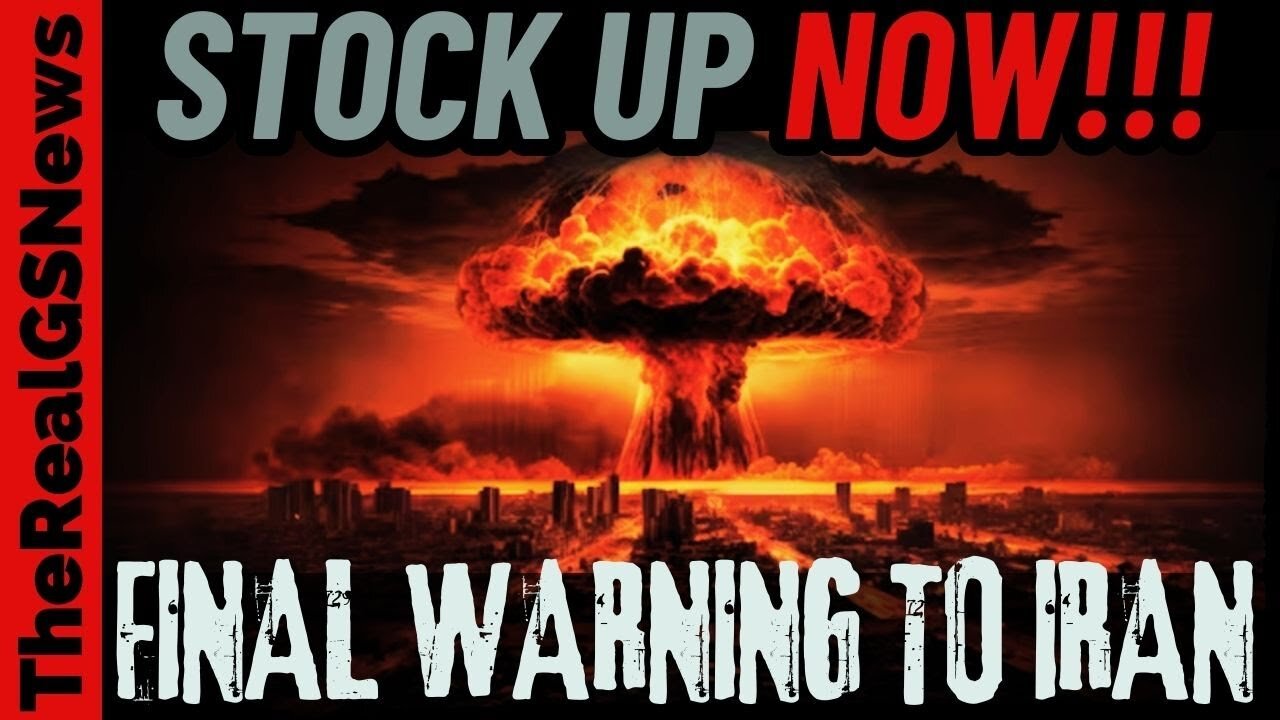 🚨 STOCK UP NOW!! WE ARE AT THE "FINAL MOMENTS" TRUMP GIVES IRAN 2 MONTHS FOR A DEAL - OR ELSE