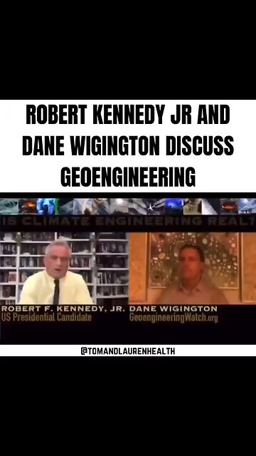 RFK JR Discusses Geoengineering