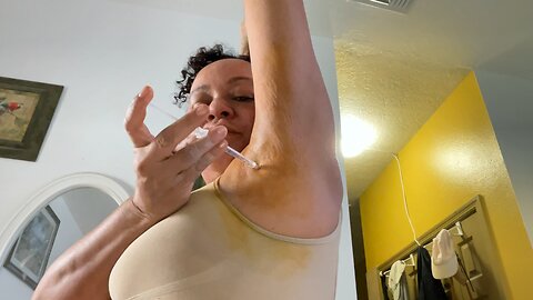 DIY Botox underarms!