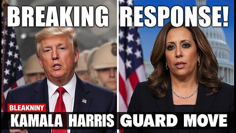 Kamala Harris Reacts to Trump Deploying National Guard in LA | Breaking News Update