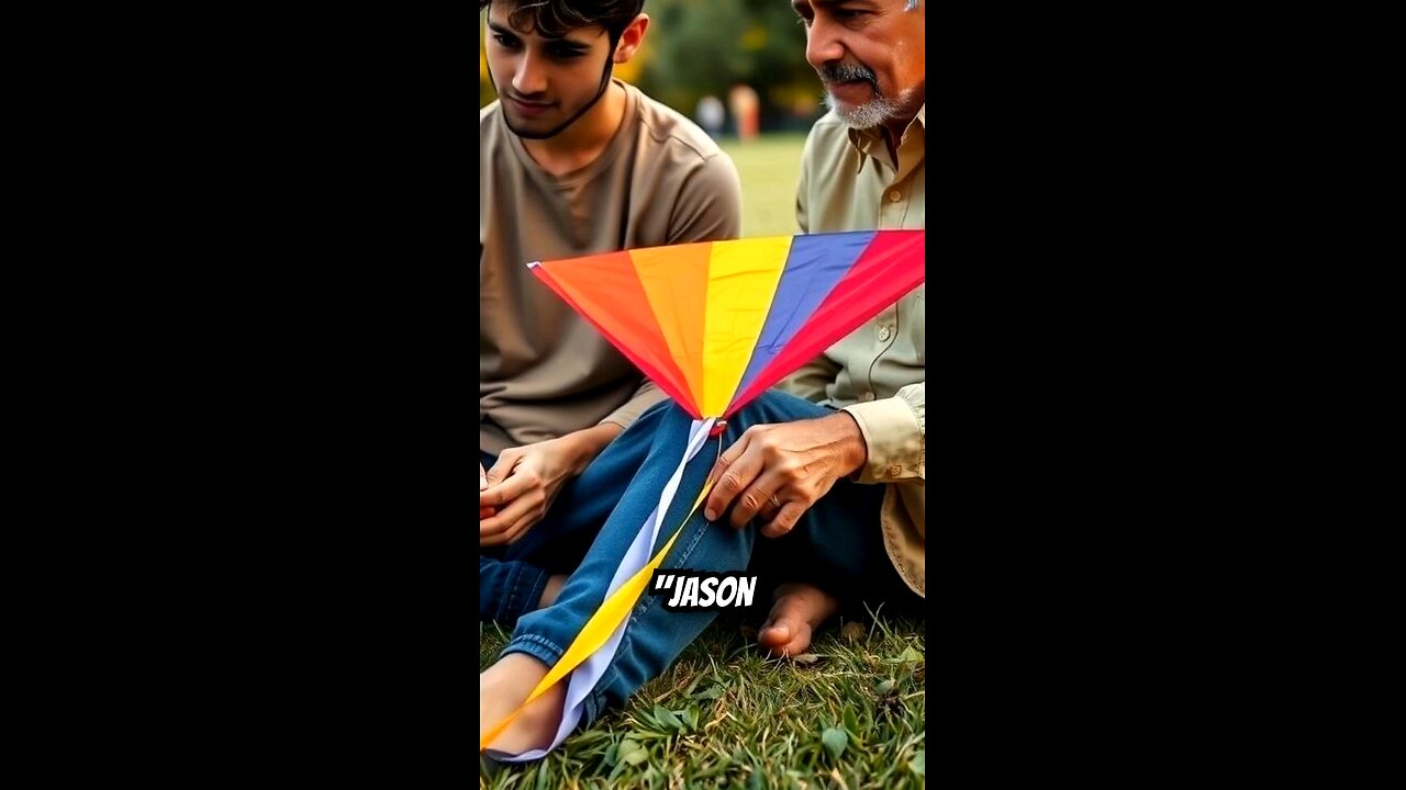 The broken kite