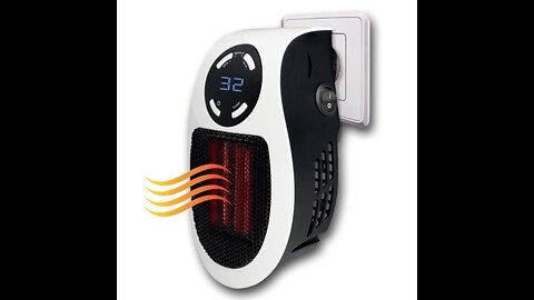 Get Toasty with Handy Heater That Attaches to Any Outlet