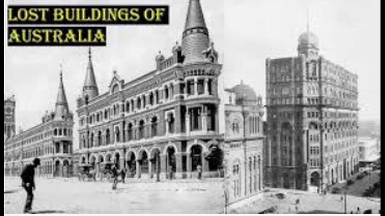 AUSTRALIA OLD WORLD - FOUND BUILDINGS - LOST HISTORY