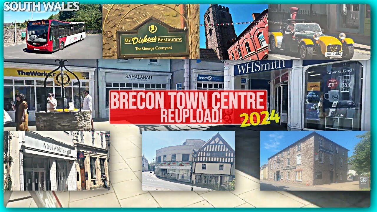 Brecon Town Centre 2024 - Reupload