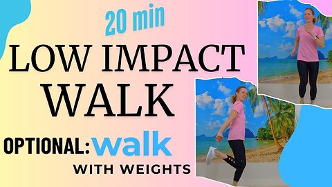 20 Min Walk at Home Workout for Heart Healthy Exercise