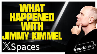 What REALLY Happened with Jimmy Kimmel! Twitter/X Space