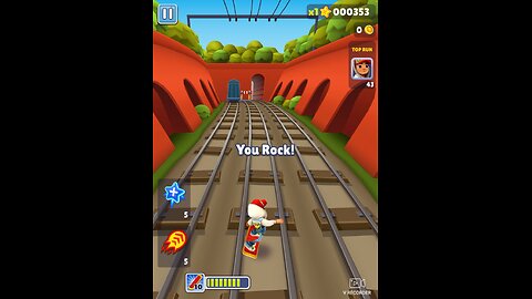 Test recording with subway surfers