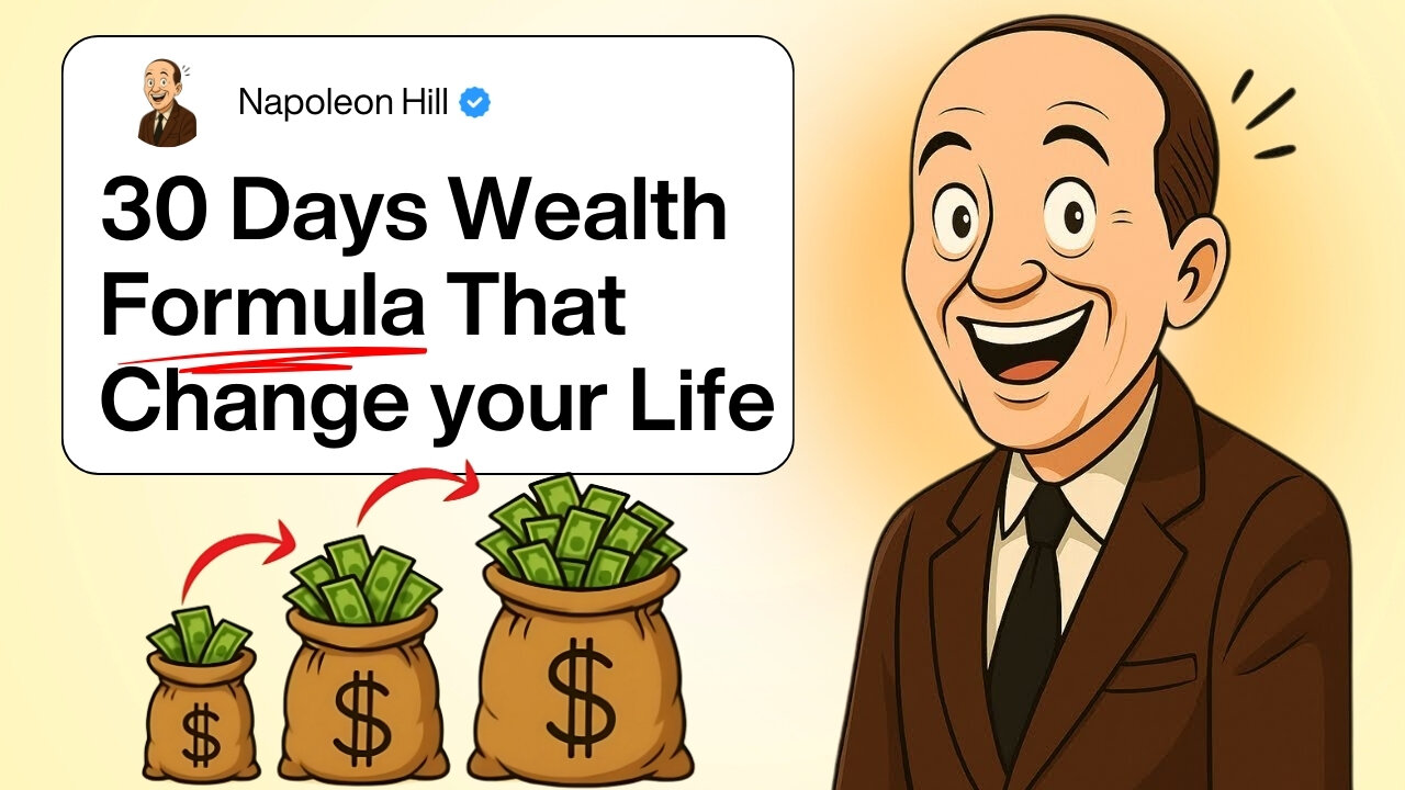 Napoleon Hill’s 30-Day Wealth Formula (The Secret Millionaires Still Use)