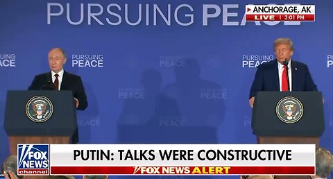 Putin Says Trump Was Right