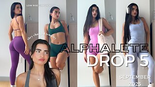 A Honest Activewear Review 🩵 | Alphalete Drop 5 Try-On & Fit Guide