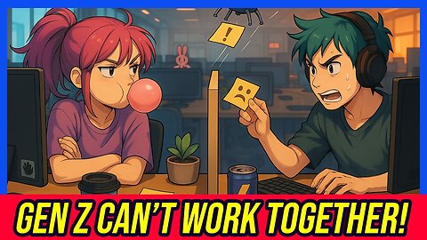 Gen Z Can't Work with Other Gen Z Employees?! | Clownfish TV