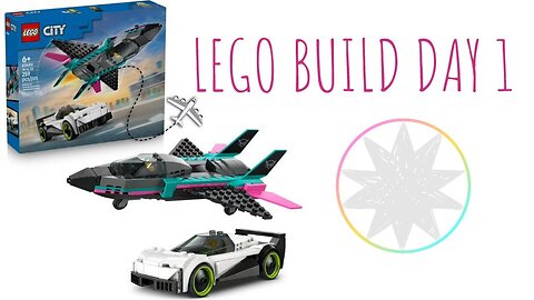 Building a Jet vs. Car Day 1 || Build Your Own Car with LEGO