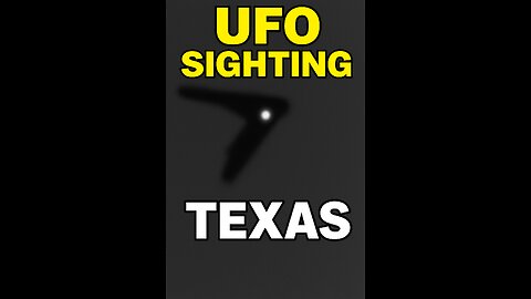 Caught on Camera: V-Shaped Craft Silently Stalking Texas Skies 👁️🚨