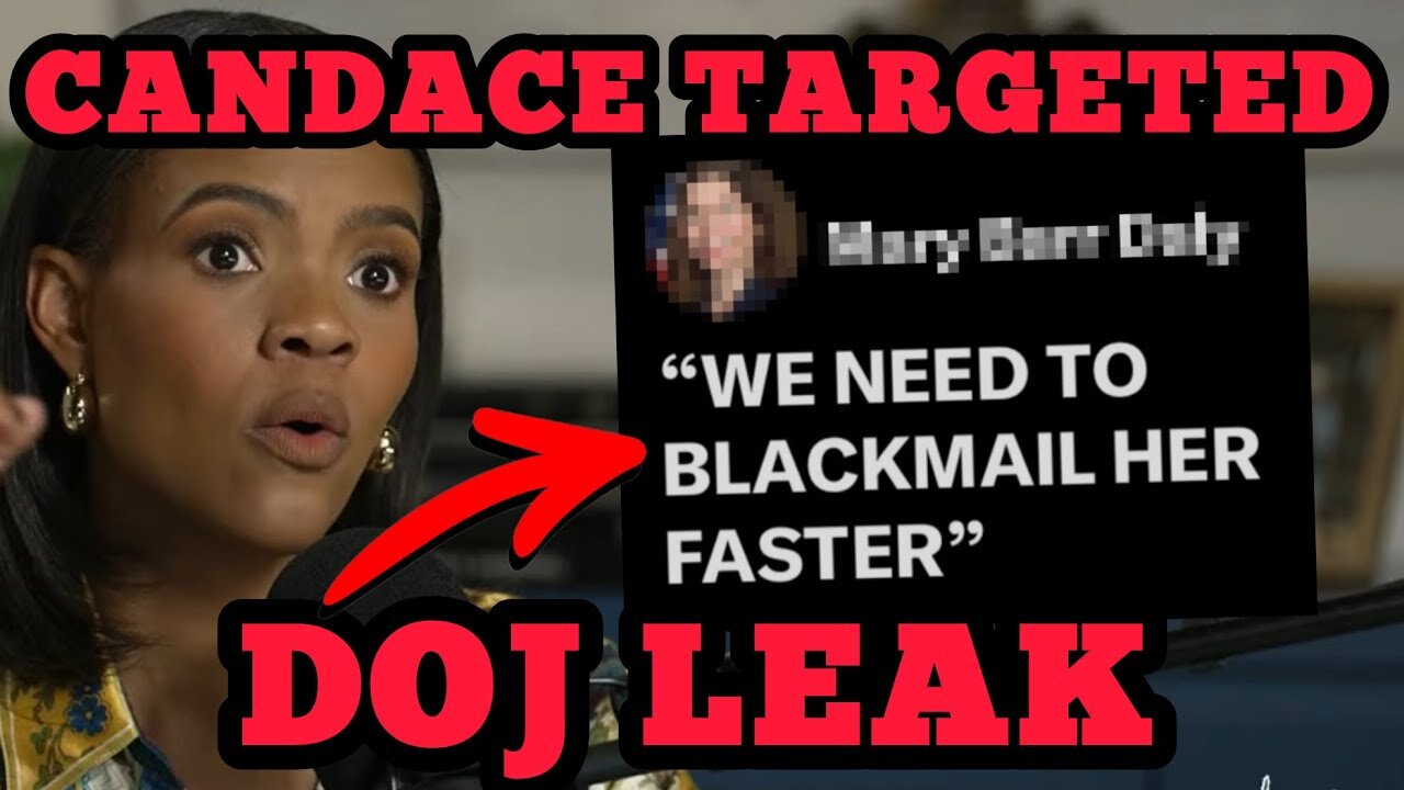 Candace Owens Was Just NAMED in a DOJ Leak… And It Changes EVERYTHING!!