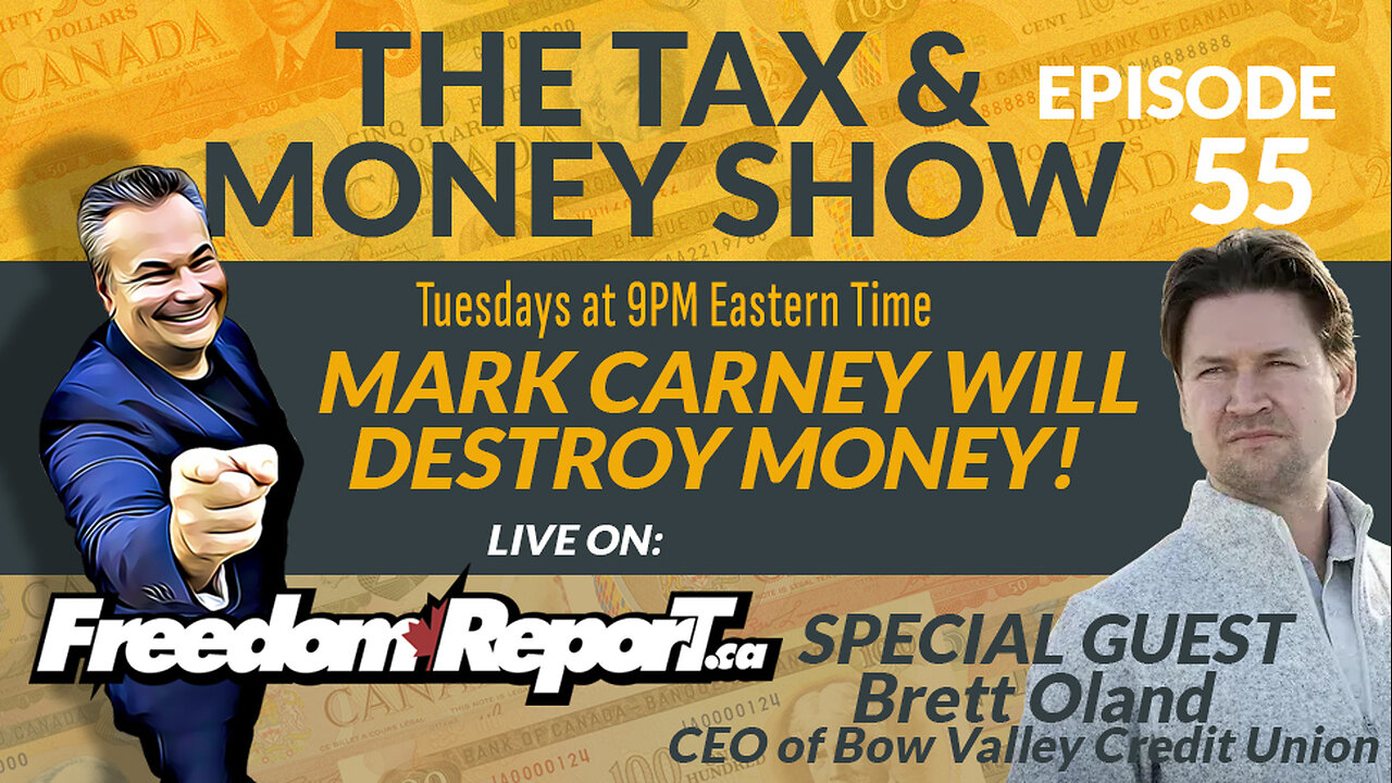 The Tax And Money Show Episode 55 - Special Guest Bank CEO Brett Oland