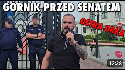 Górnicy pod Senatem. Ten GÓRNIK powiedział to, czego wszyscy się bali