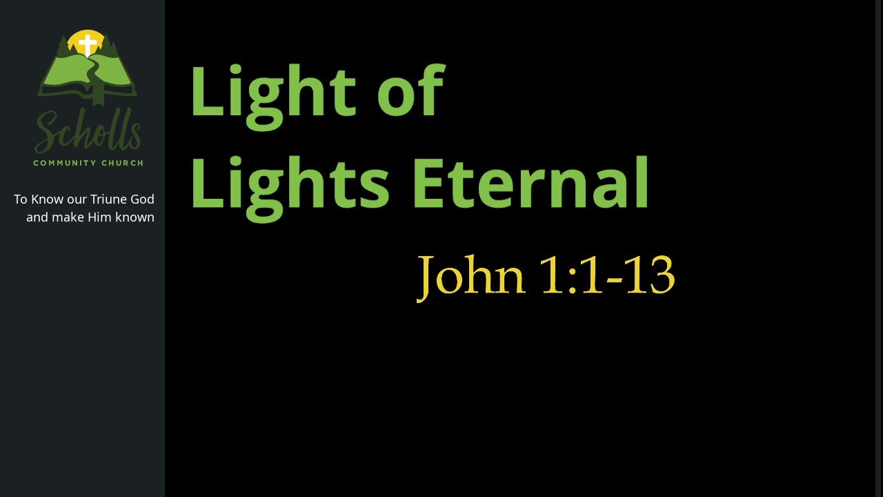 Light of Lights Eternal