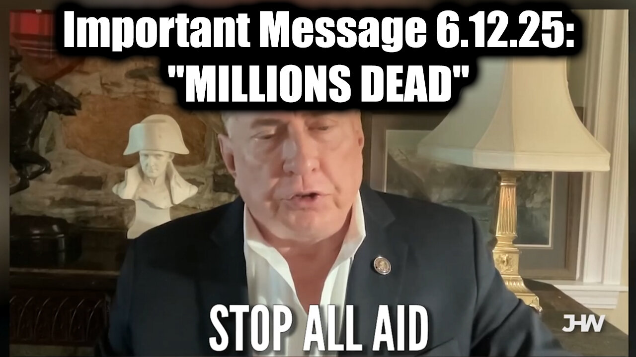 Douglas Macgregor Important Message 6.12.25:"MILLIONS DEAD", A Month We Will Never Forget