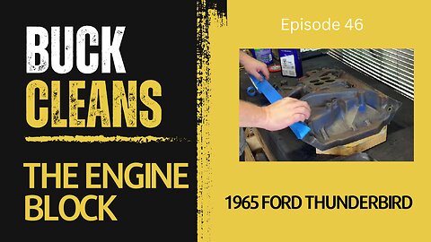 Buck Cleans the Engine - 1965 Ford Thunderbird - Ep. 46