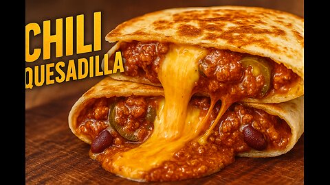 Chili Quesadilla Melt 🌶🧀🔥 | FlavorVille Chili Chaos