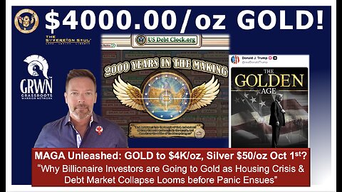 WINNING Trump Effect: Gold to $4K, Silver $50 by Oct 1? MAGA Riches Explode! [DS] Ticked