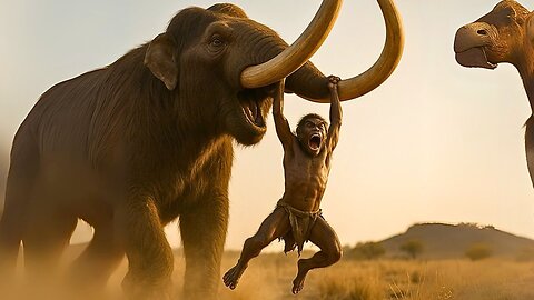 Life Million Years Ago How the first humans confronted mammoths