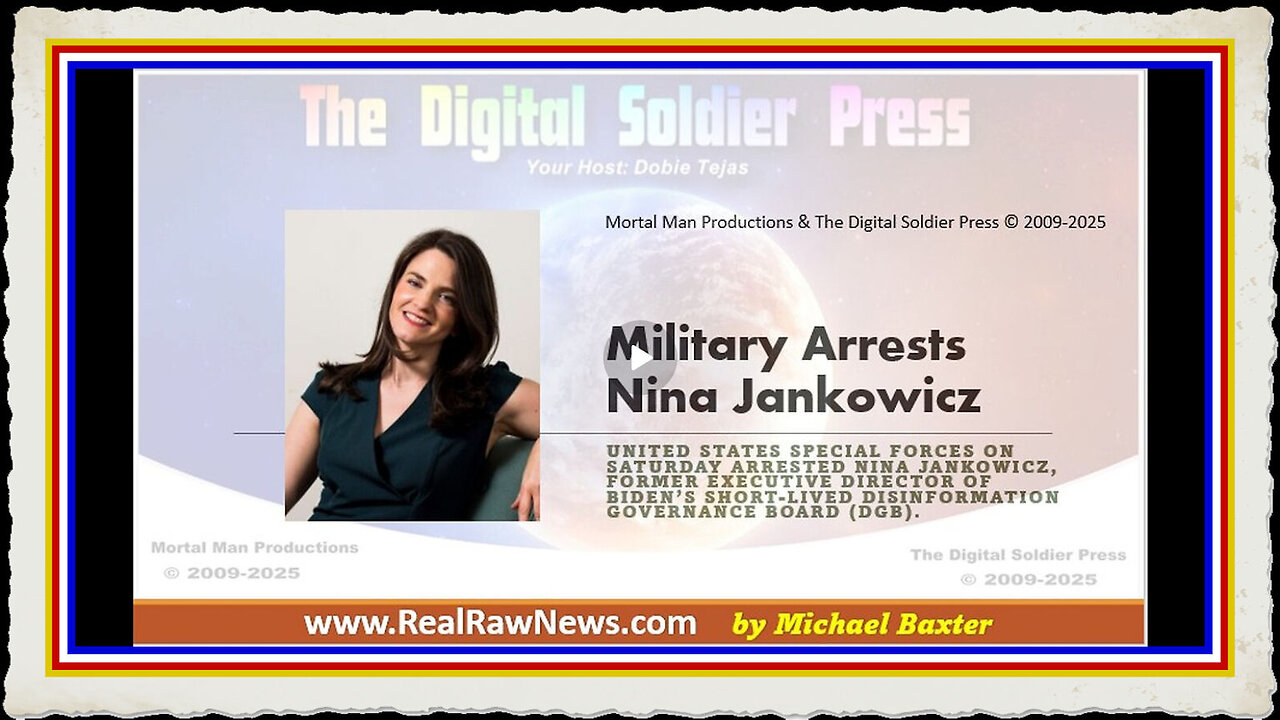 #TRUTH - Military Arrests Nina Jankowicz