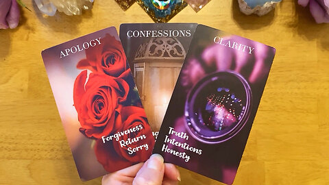 CONFESSIONS... AN APOLOGY... THE TRUTH & CLARITY YOU'VE BEEN WAITING FOR 🩷 (COLLECTIVE LOVE READING)