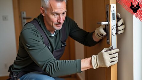 How to replace a door lock