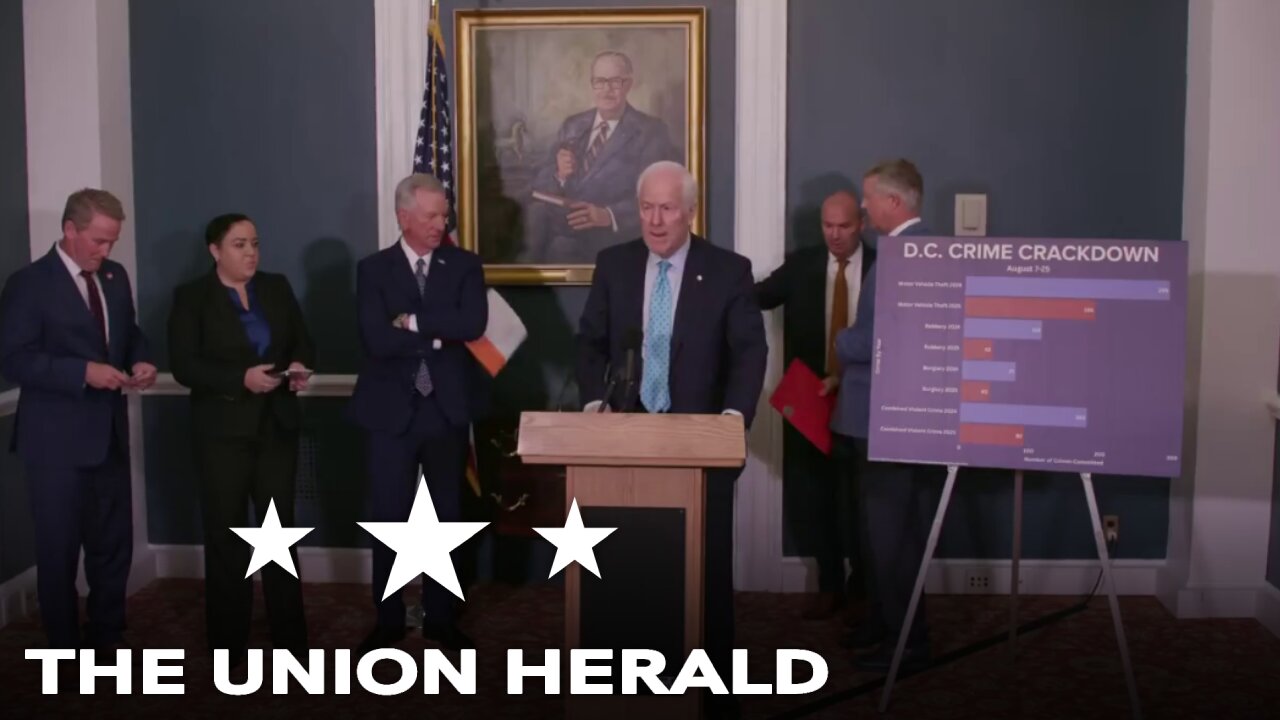 Senate Republicans Hold a Press Conference on D.C. Crime Emergency Declaration