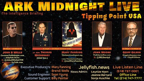 The Intelligence Briefing /Tipping Point USA - John B Wells LIVE