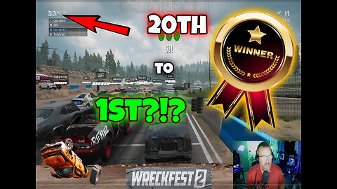 20th to 1st?!!? Wreckfest 2 CannonHill