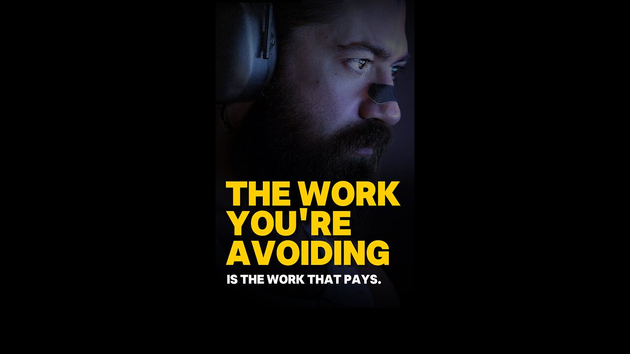 Do you think success comes from doing the "boring work" consistently?