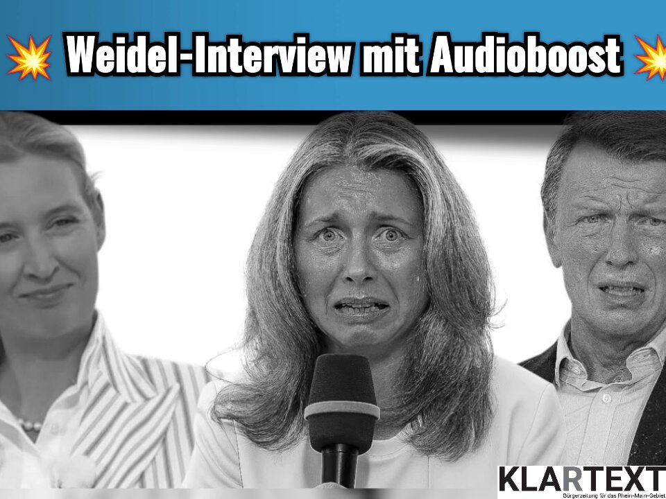 as Weidel-Interview mit Audio-Boost 💥