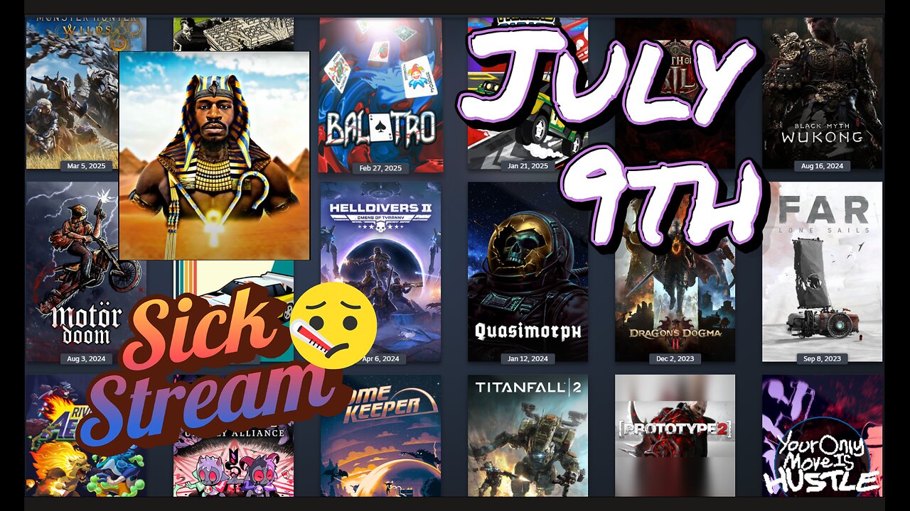 Sick and dying stream😷|| Watching random vids and anime (Maybe) || July 9th || Rashad Jamal