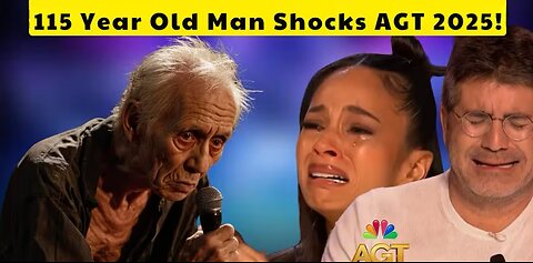 115-Year-Old Man Shocks America’s Got Talent 2025 😭💔 | Judges in Tears!